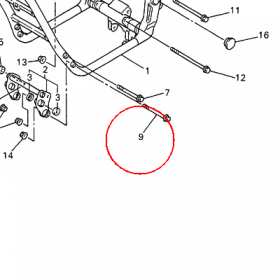 YAMAHA - sruba nr: 90105085A500
