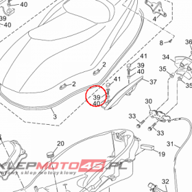 YAMAHA - sruba nr: 9010508X2300