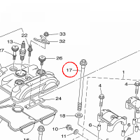 YAMAHA - sruba nr: 901051016300