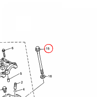 YAMAHA - sruba nr: 90105106A300