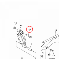 YAMAHA - sruba nr: 901051209300