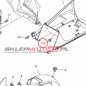YAMAHA - sruba nr: 901090617200