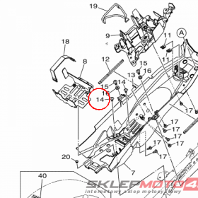 YAMAHA - sruba nr: 901090620100
