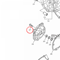 YAMAHA - sruba nr: 901090629900