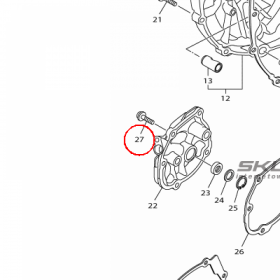 YAMAHA - sruba nr: 901090629900