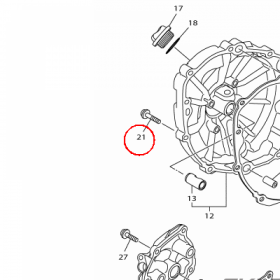 YAMAHA - sruba nr: 901090630100