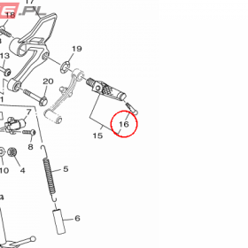 YAMAHA - sruba nr: 901090820200
