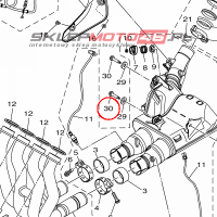 YAMAHA - sruba nr: 901090823800