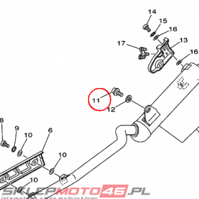 YAMAHA - sruba nr: 90109085E200