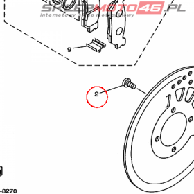 YAMAHA - sruba nr: 901090878900
