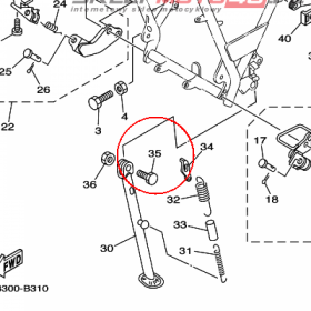 YAMAHA - sruba nr: 901091047300
