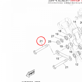 YAMAHA - sruba nr: 9010912X0000