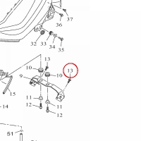 YAMAHA - sruba nr: 901100616300