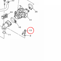 YAMAHA - sruba nr: 901100617200