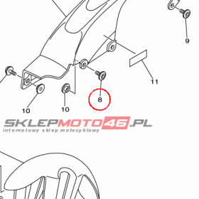 YAMAHA - sruba nr: 901100620000