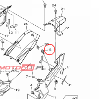 YAMAHA - sruba nr: 901100806200