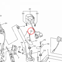 YAMAHA - SRUBA nr: 901110400600