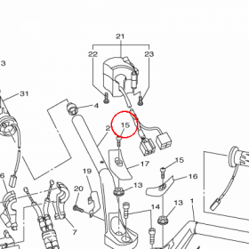 YAMAHA - SRUBA nr: 901110400600