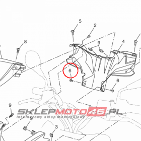 YAMAHA - SRUBA nr: 901110500200