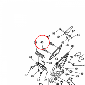YAMAHA - SRUBA nr: 901110500700
