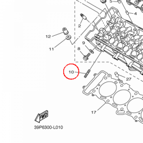 YAMAHA - SRUBA nr: 901160808700