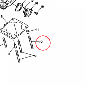 YAMAHA - SRUBA nr: 901160830200