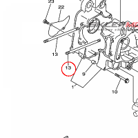 YAMAHA - SRUBA nr: 901160859100