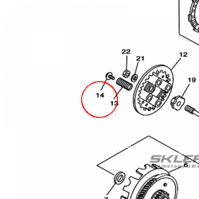 YAMAHA - SRUBA nr: 901190500100