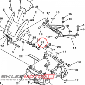 YAMAHA - SRUBA nr: 901190616300