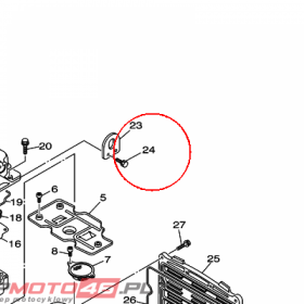 YAMAHA - SRUBA nr: 9011906MA200