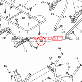 YAMAHA - SRUBA nr: 901190811800