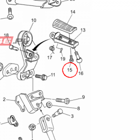 YAMAHA - SRUBA nr: 901470580100