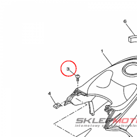 YAMAHA - wkret nr: 901490503400