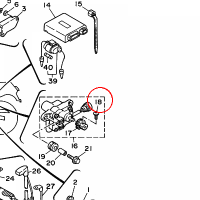 YAMAHA - wkret nr: 901490524500