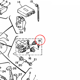 YAMAHA - wkret nr: 901490524500