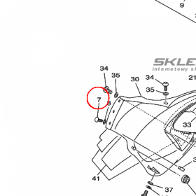 YAMAHA - wkret nr: 901490529900