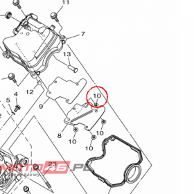 YAMAHA - wkret nr: 901490580100