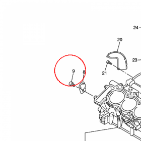 YAMAHA - wkret nr: 901490602000 > 901490630800