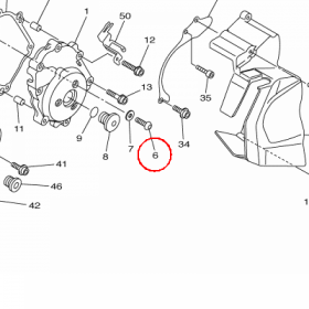 YAMAHA - wkret nr: 901490606400