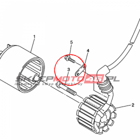 YAMAHA - wkret nr: 901490606600