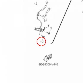 YAMAHA - wkret nr: 901490606900 > 901490606800