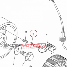YAMAHA - wkret nr: 901490607100