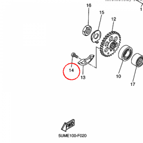 YAMAHA - wkret nr: 901490608400