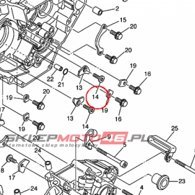 YAMAHA - wkret nr: 901490608500