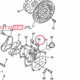YAMAHA - wkret nr: 901490609500