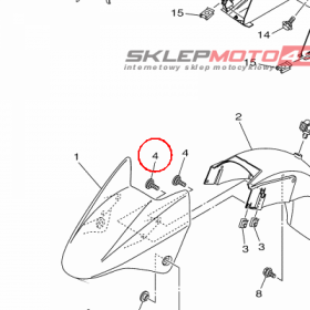 YAMAHA - wkret nr: 901490611700