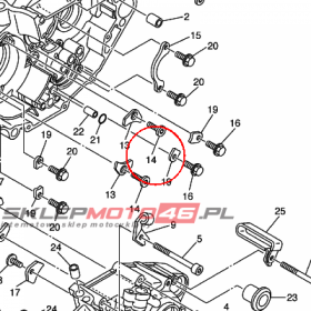 YAMAHA - wkret nr: 901490612600
