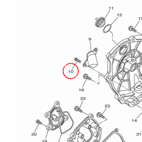 YAMAHA - wkret nr: 901490615200