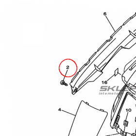 YAMAHA - wkret nr: 901490618400