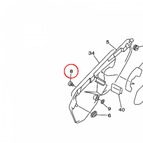 YAMAHA - wkret nr: 901490619400